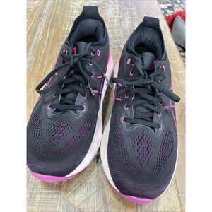 ASICS Gel-Kayano 31 Women's Size 11 Running Shoes Black Pink Silver 1012B670